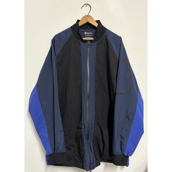 Beretta Mens Waterproof Bisley Shooting Jacket Black Blue Men’s Size 2XL XXL
